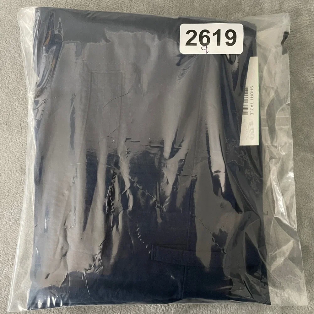 INC International Concepts Shorts Mens 34 Navy Blue Flat Front Regular Fit NWT